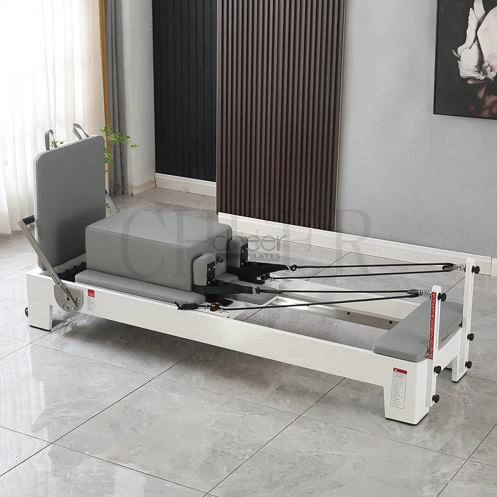 Portable Wooden Pilates Reformer Core Bed Designed for Yoga Studio and Home Training Use