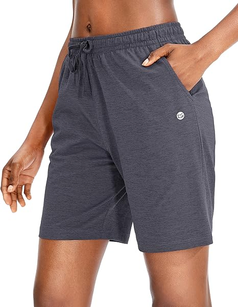 Sport Swear Elastic Waist Shorts – Soft Fabric for Training or Lounging