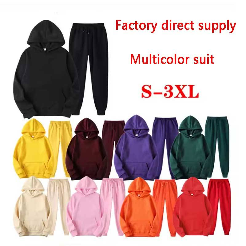 Custom Training Jogging Embroidery Tracksuits for Men Slim Fit 100% Cotton Unisex Sudaderas Men's Hoodies &amp; Sweatshirts