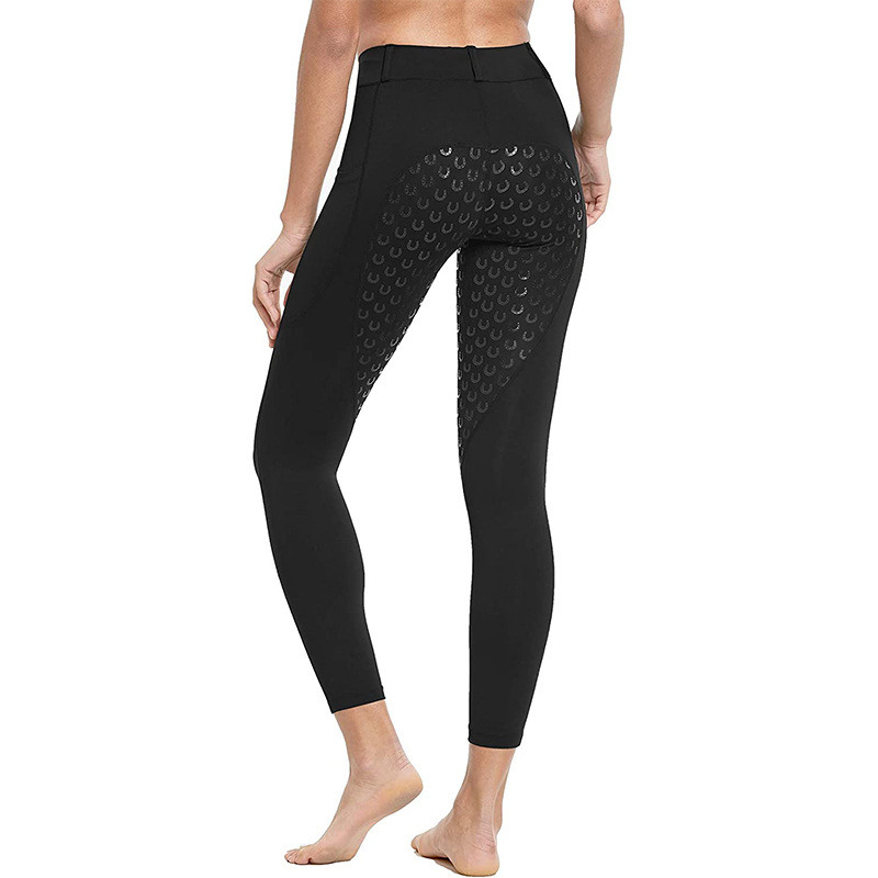 Sportswear Horse Riding Clothing Full Seat Silicone Jodhpurs Equestrian Riding Clothing Breeches Women Tights