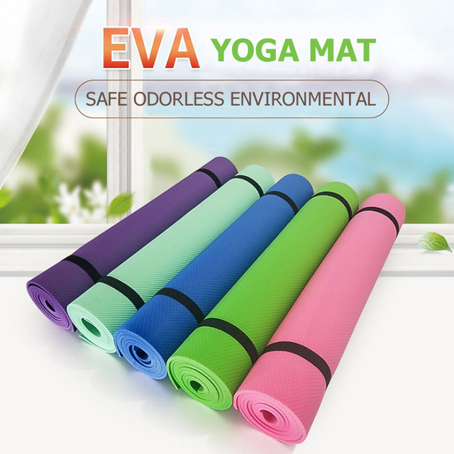 Non-Slip Waterproof Cork Eco-Friendly PVC NBR PU Suede TPE Custom Print Natural Rubber Yoga Mat for Gymnastics Fitness
