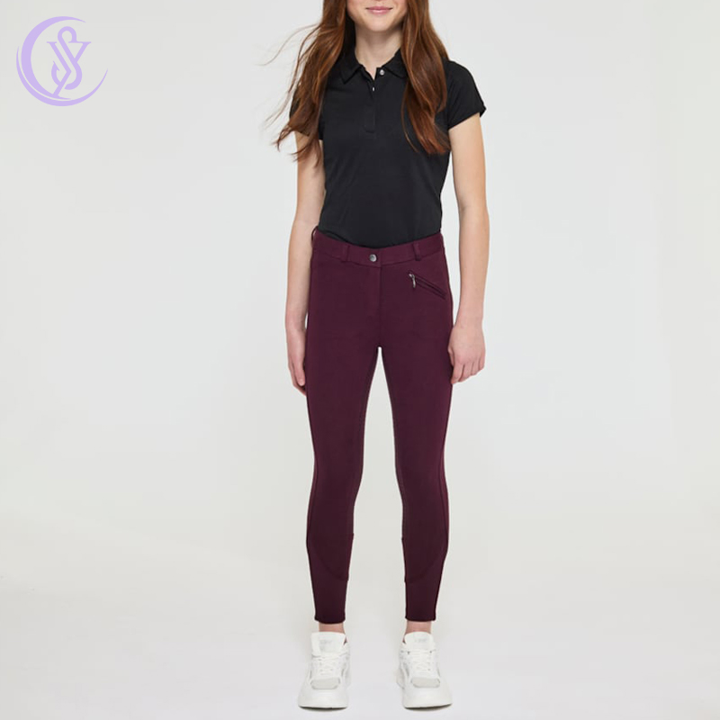 Custom High Quality Comfortable Junior Riding Breeches Full Seat New Color Equestrian Breeches Riding Tights