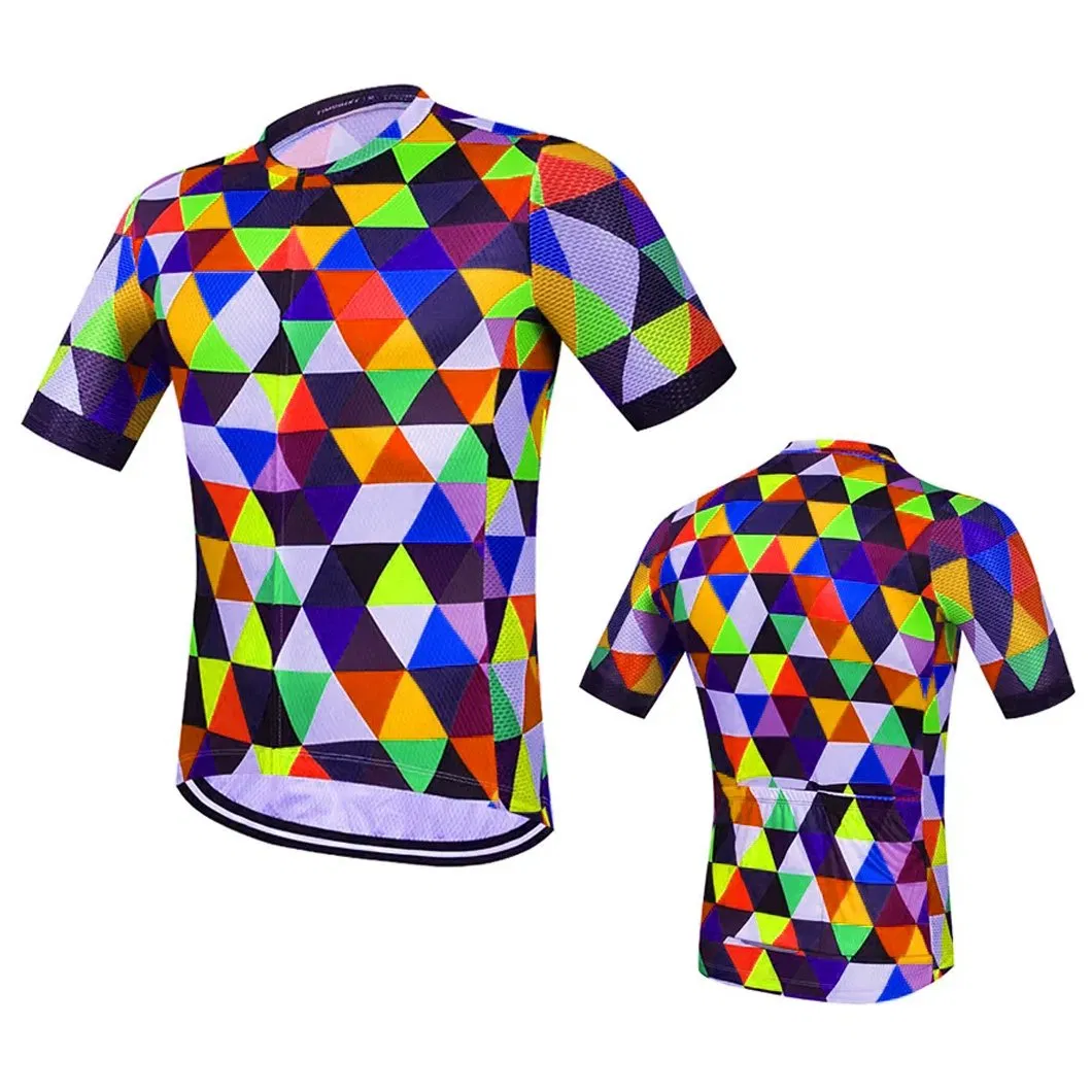 Latest Design Customized Sublimation Cycling Jersey Custom Road Bike Bicycle Clothing PRO Cycling Jersey