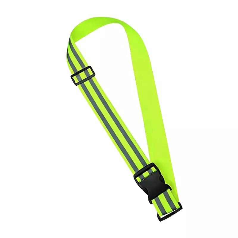 Adjustable Visibility Reflective Sash Reflective Belt Running Safety Walking Custom Reflective Belt