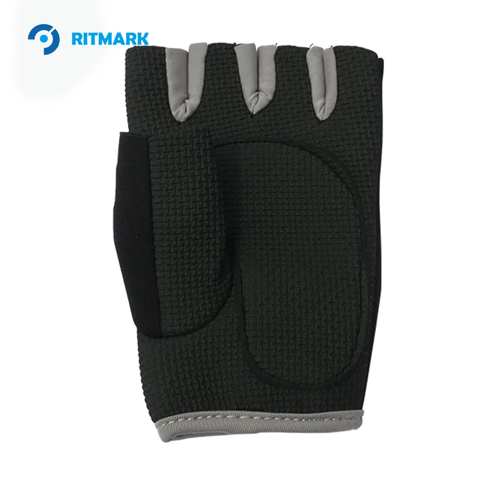 Wholesale Fitness Breathable Ventilated Half Finger Exercise Sports Workout Racing Bicycle Cycling Gym Gloves Men