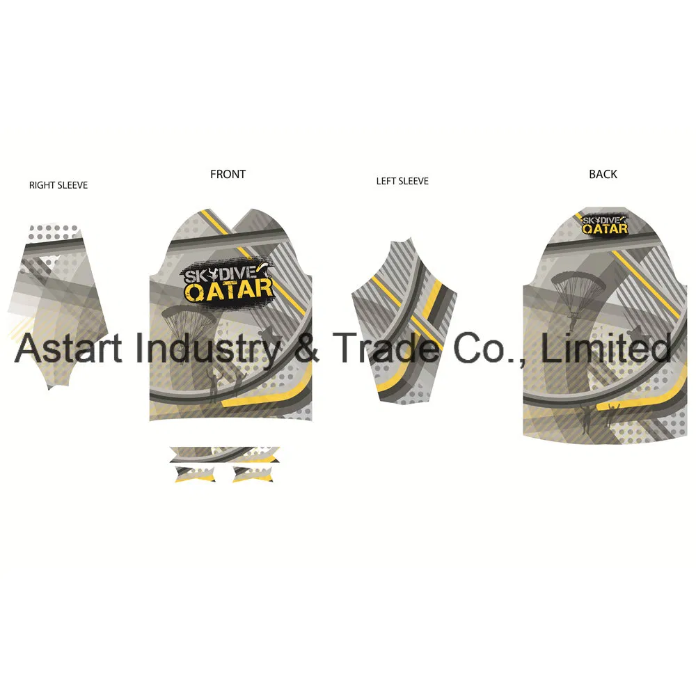 Cycling Jersey Yellow Back