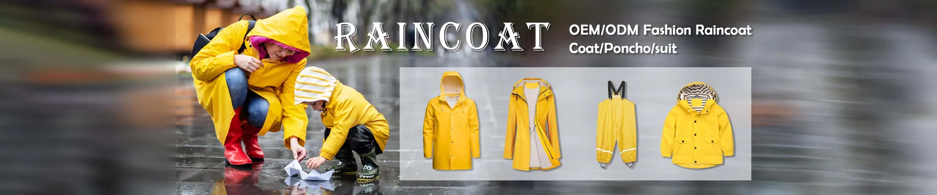 Rain Jacket Banner