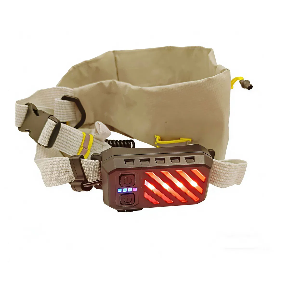Reflective Gear with Phone Belt Bag LED Light for Runners