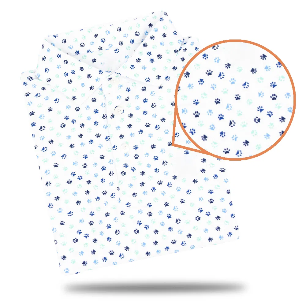 Design Performance Polyester Spandex Sports Workout Logo Custom Embroidered Polo Shirt Loose Fit Quick Dry Golf Clothes for Men