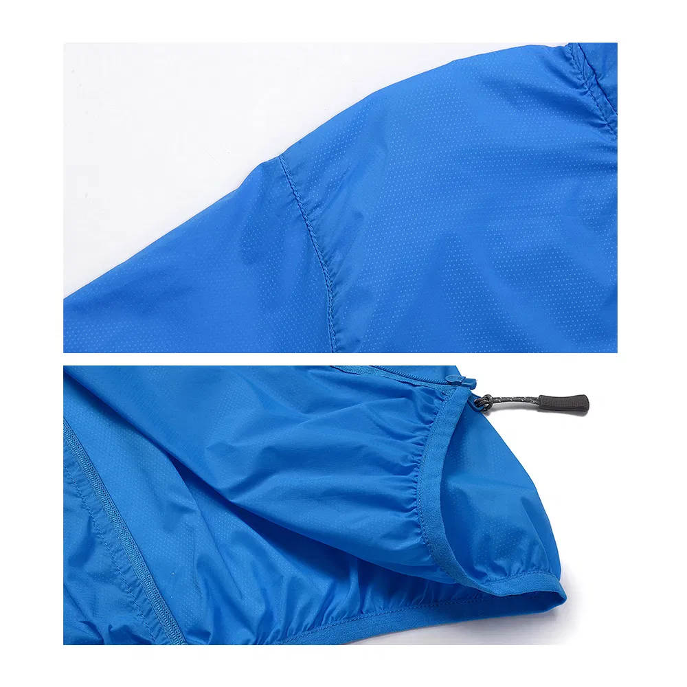 Men's Ultralight Skin Jacket Windbreaker for Hiking Running Fishing Hiking Lightweight Coat