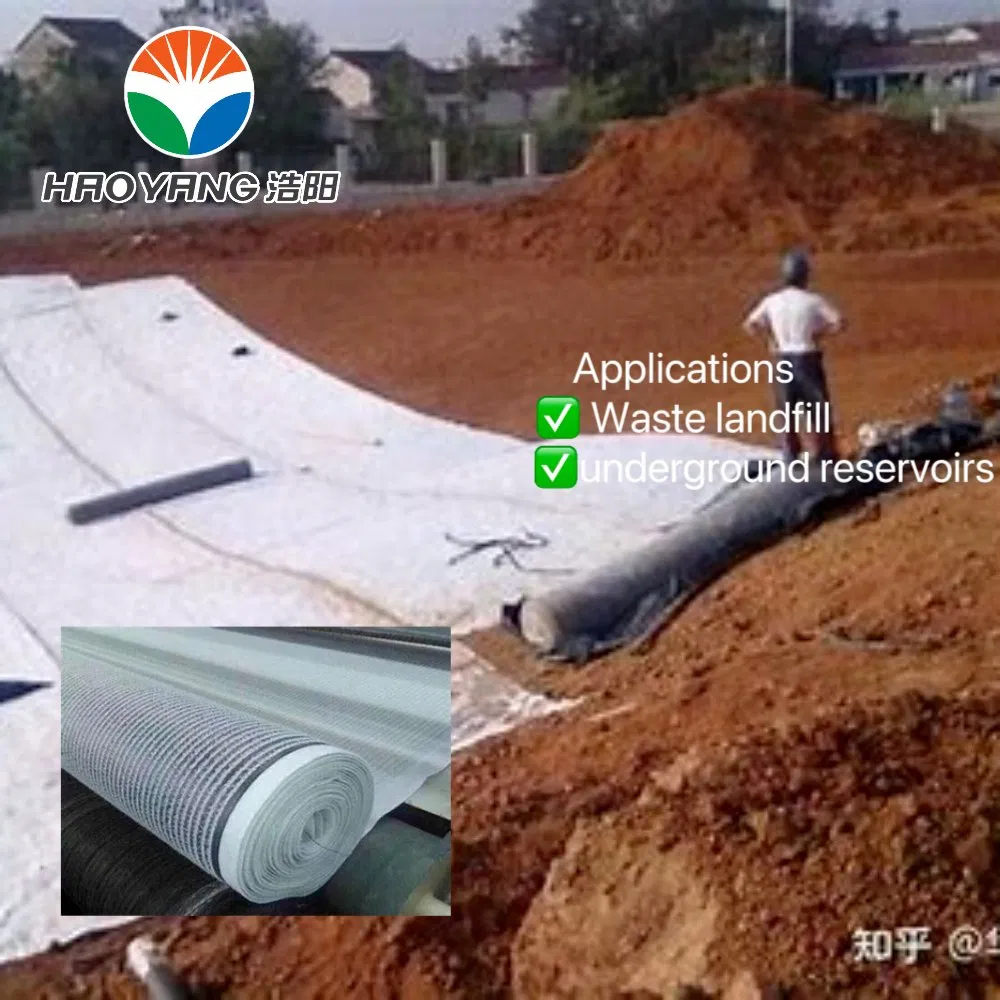4-6m Width Haoyang Good Effect Geosynthetic Clay Layer for Dam Project