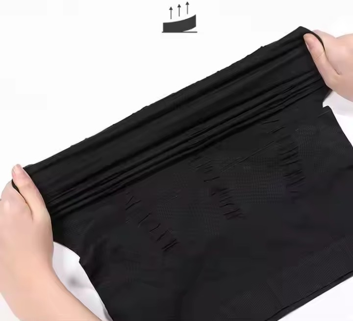 Men Body Shaper White Undershirt Custom Quick Dry Breathable Nylon Seamless Workout Compression Shirt