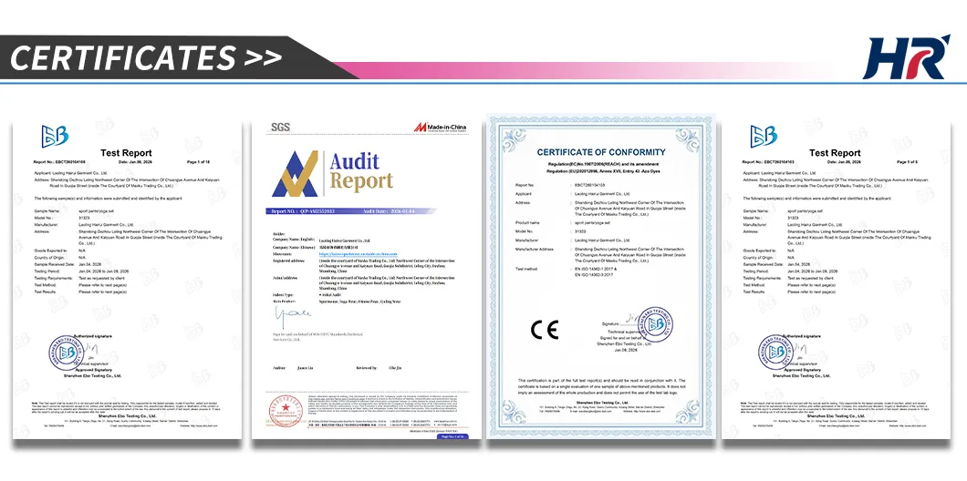 Factory Certifications