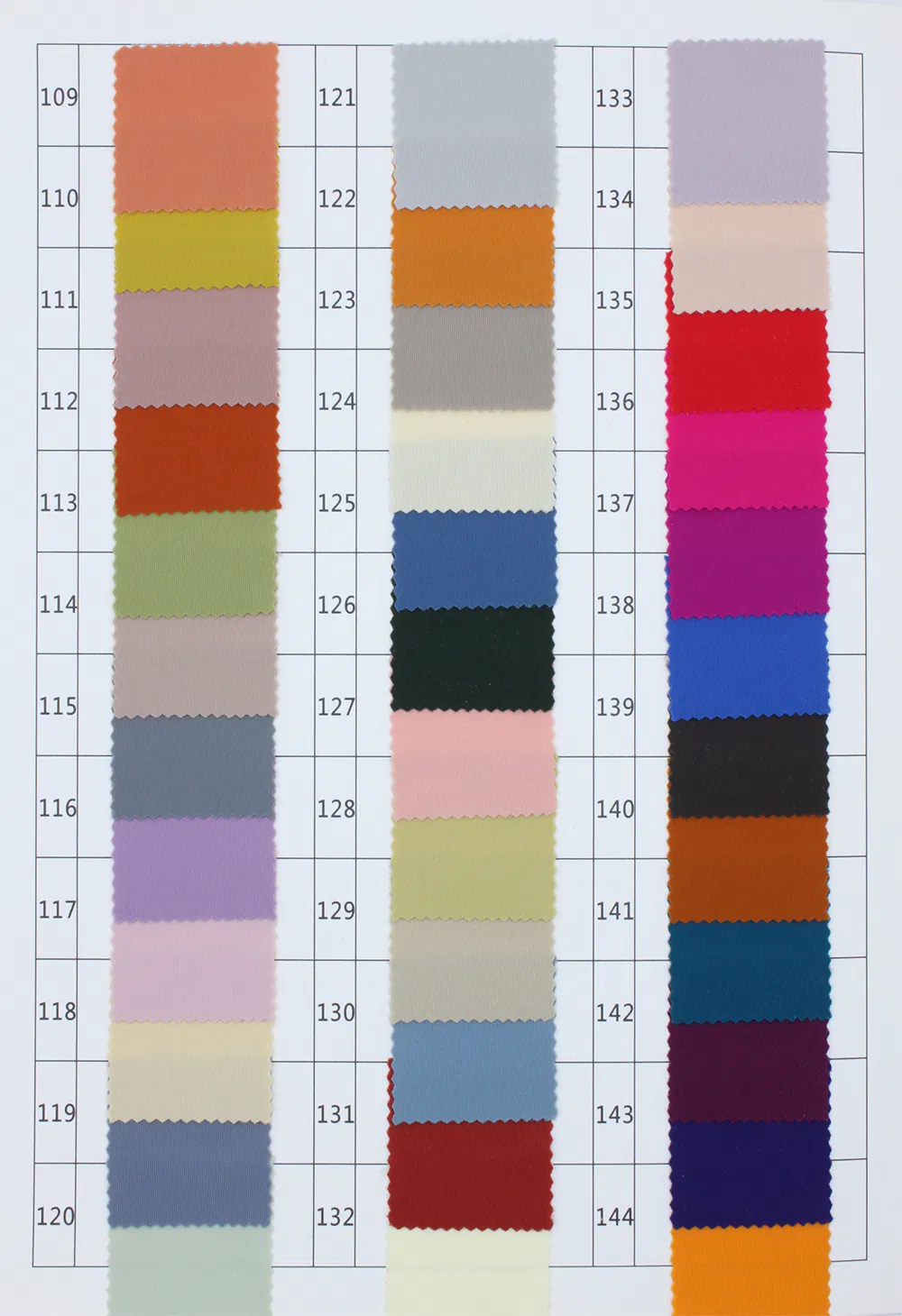 Color Chart 4
