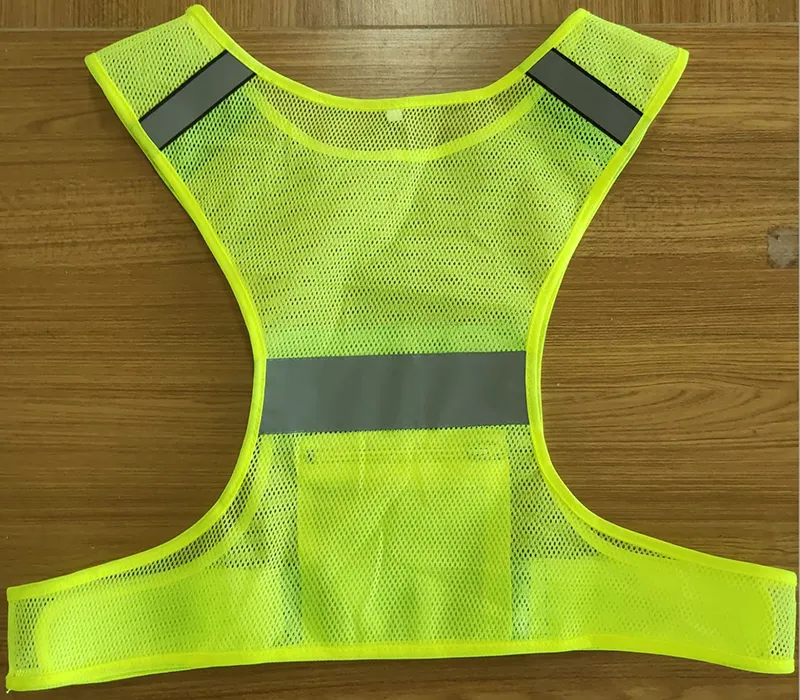 LED Safety Vest Detail