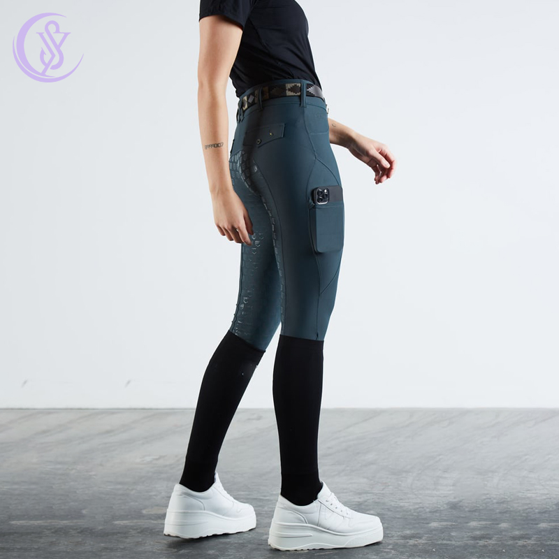 New Fashion Professional Rider Ladies Jodhpurs Equestrian Clothing High Waist Riding Tights