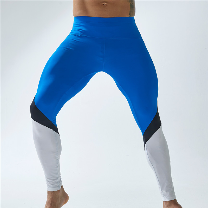 Men Coolmax Compression Breathable Tight Mens Sports Fitness Workout Gym Leggings