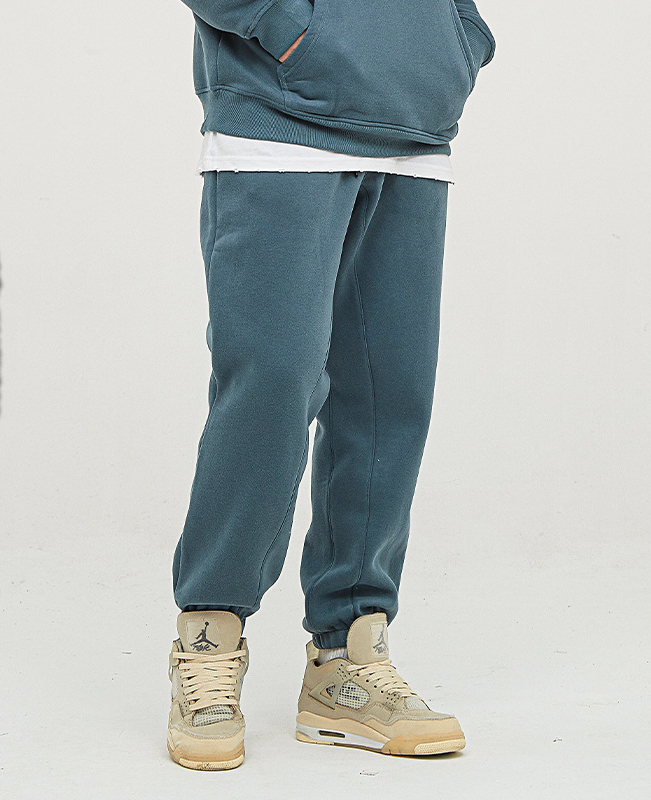 New Arrival Wholesale Men′ S Fleece Cotton 345 GSM Sweatpants Fashion Jogger Pants Streetwear Men Jeans Sports Wear Trousers Track Pants