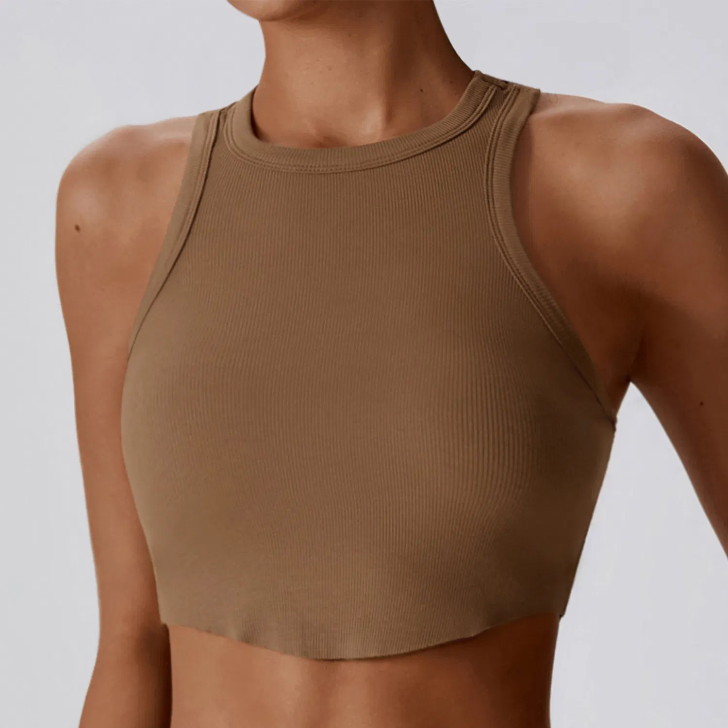 Tight Back Yoga Wear Breathable Sports Tank Top Work T-Shirt Inside Sleeveless Fitness Tops Female