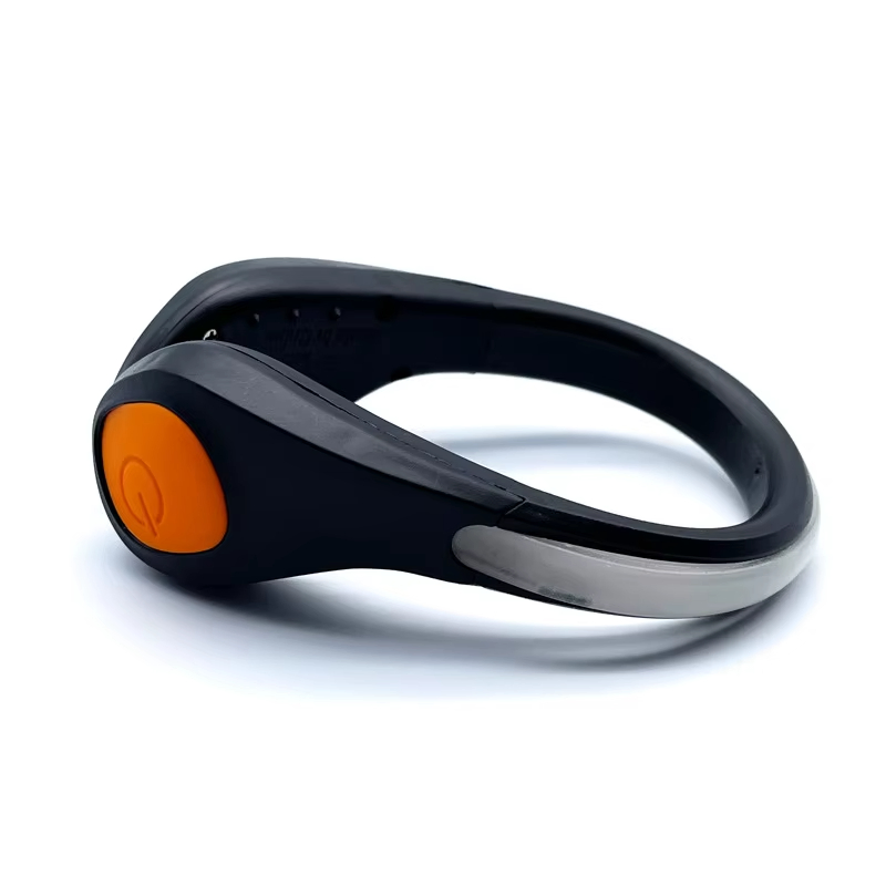 Water Resistant Reflective Safety Night Running Gear Shoe Clip Lights for Runners Joggers Bikers Walkers