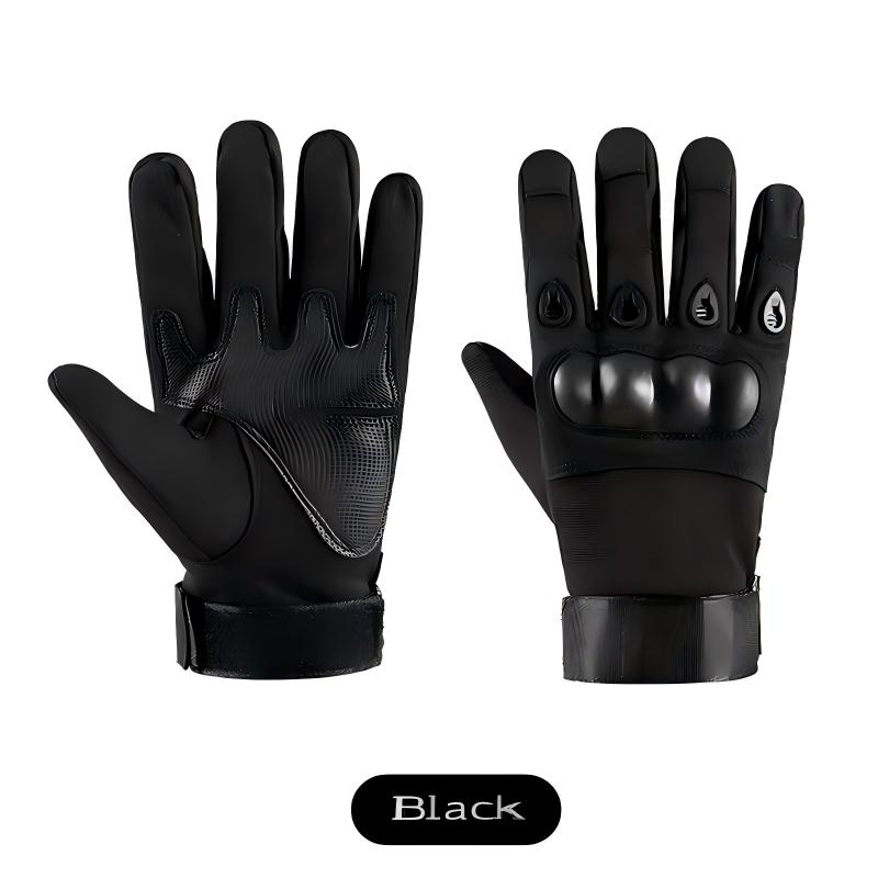 Heavy Duty Impact Protection Men Fingerless Workout Training Fitness Climbing Sports Gloves