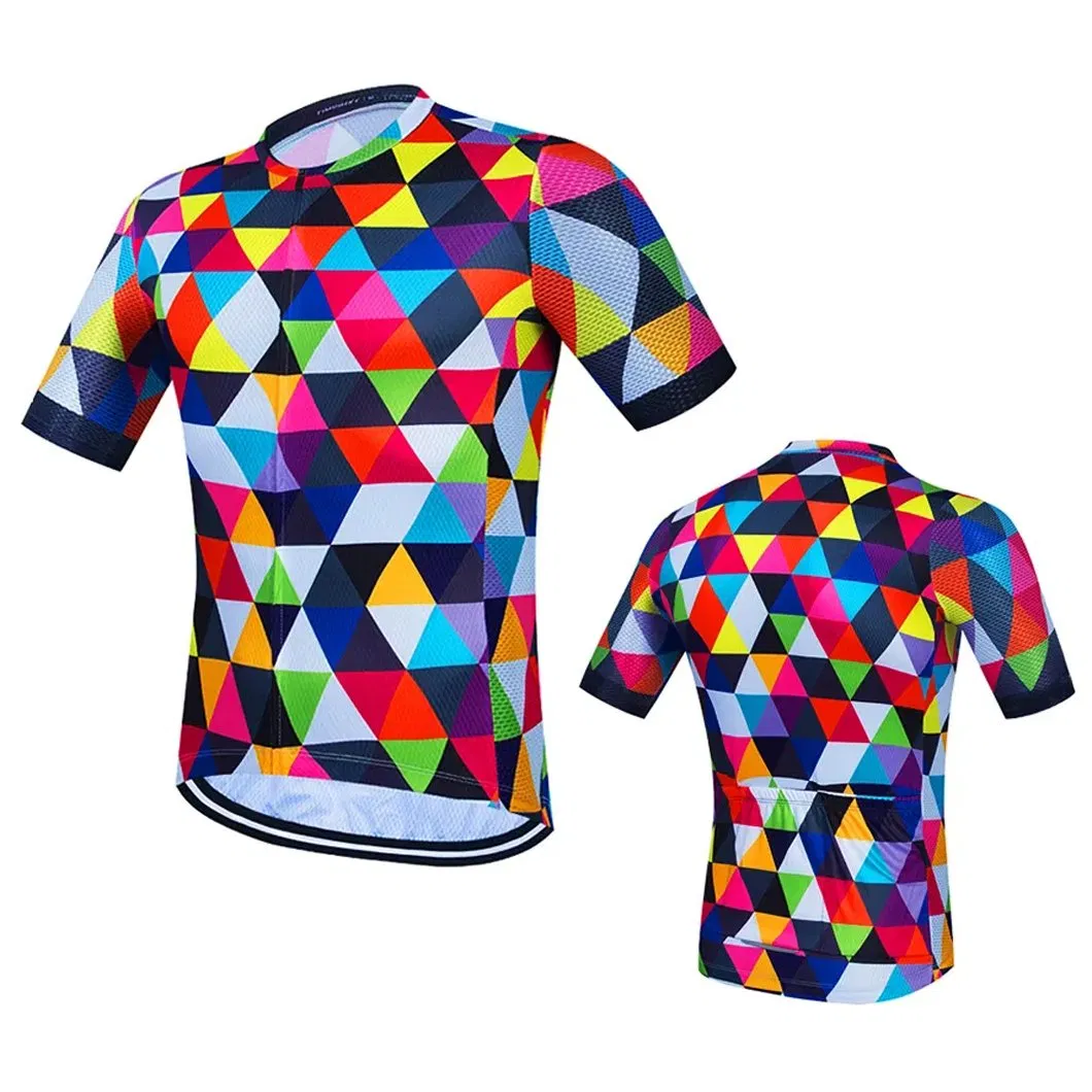Latest Design Customized Sublimation Cycling Jersey Custom Road Bike Bicycle Clothing PRO Cycling Jersey