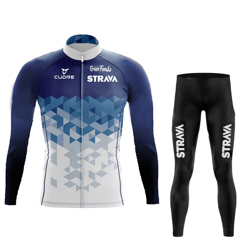 Long Sleeve Black Cycling Jersey Waterproof Wholesale Zipper Rip-Stop Road Cycling Long Sleeve Cycling Jersey Suit Cycling Quick-Drying Windbreak