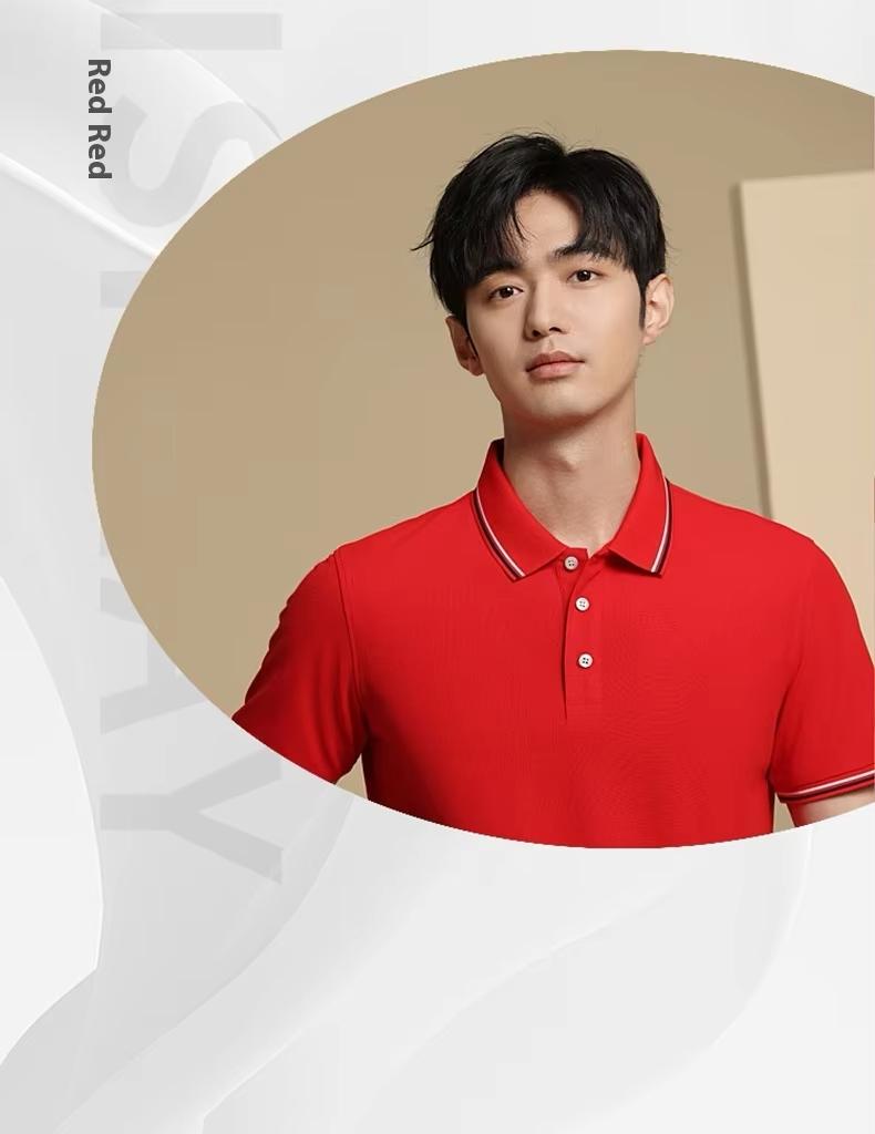 High Quality Men's Quick Dry Golf for Polo Shirts Short Sleeve Casual Workout T Shirt Performance Moisture Solid Knitted