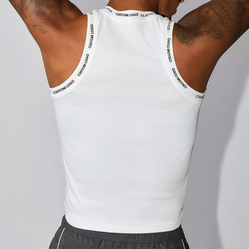 Mens Gym Breathable Workout Running Singlet Muscle Athletic Shirts Sleeveless Vest Fitness Tank Top Men