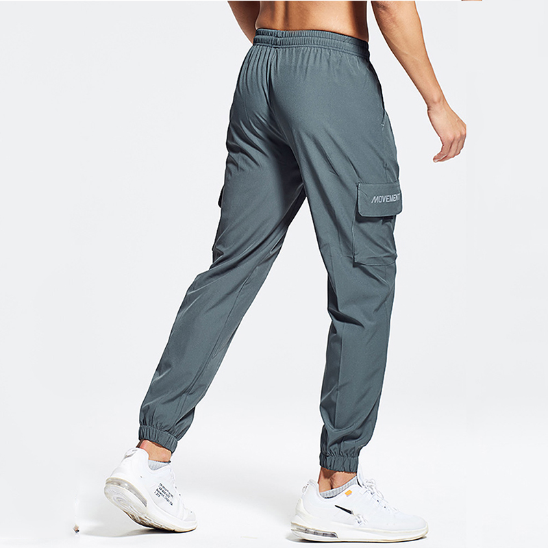 Wholesale Men's Trousers Cargo Jogger Polyester Spandex Outdoor Casual Sweatpants Track Running Pants Men