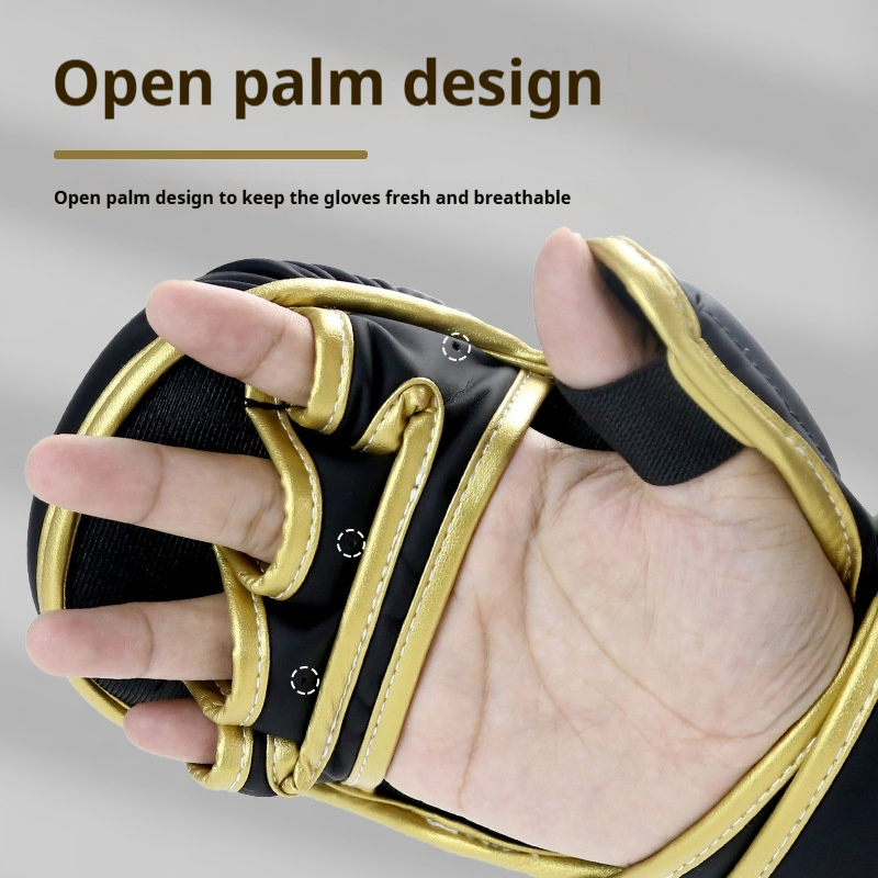 Customized MMA Boxing Gloves for Adult Men, Professional Fighting Gloves for Sanda, Fighting and Fitness, Ufc Gloves