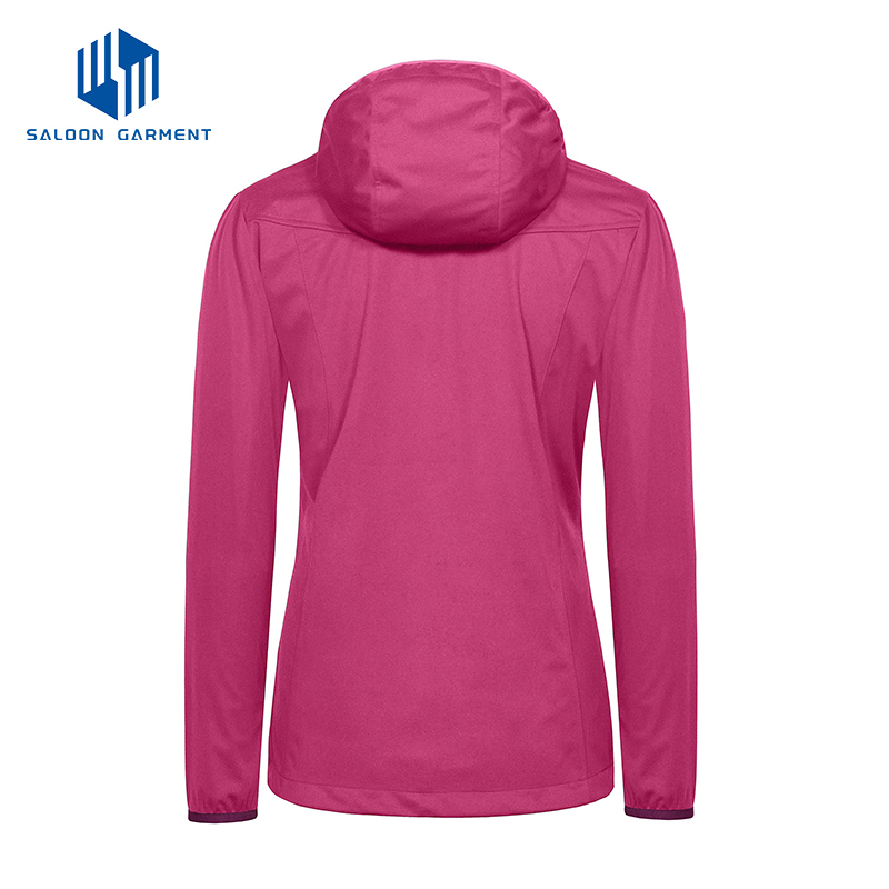 Women's Lightweight Windbreaker Windproof Water Repellent Tactical Softshell Jacket for Running Hiking