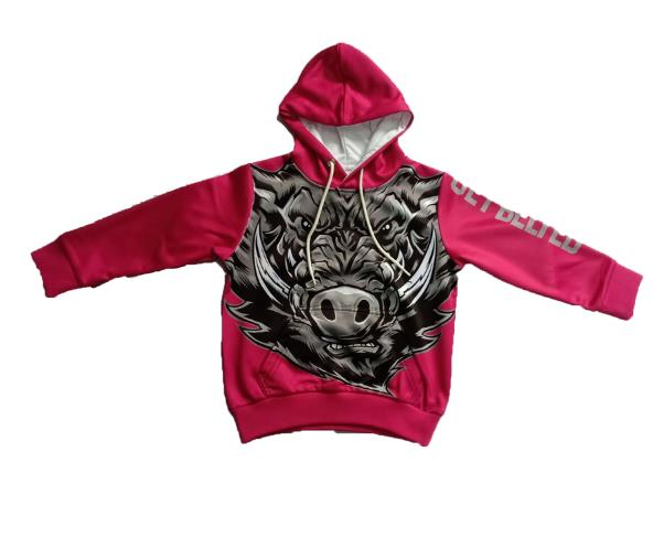 New Design Custom Sublimation 100% Polyester Plain Training Hoodie
