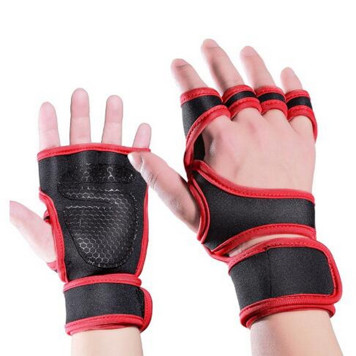 Fitness Weight Lifting Pressure Anti-Skid Cycling Half-Finger Sports Gloves