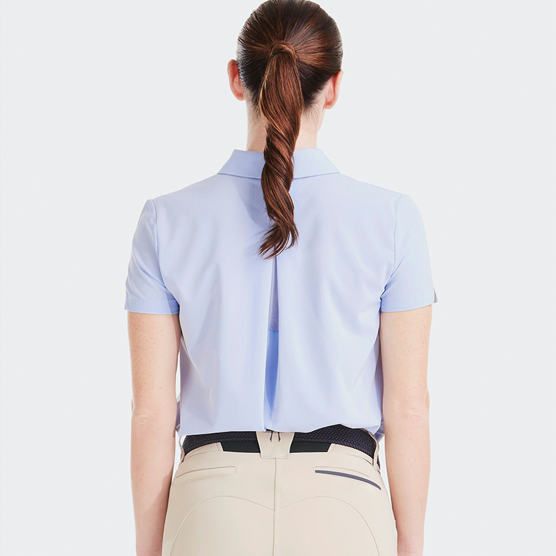 Hot Sale Workout Training Base Layer Quick Dry Ladies Short Sleeve Shirts Equestrian Clothing