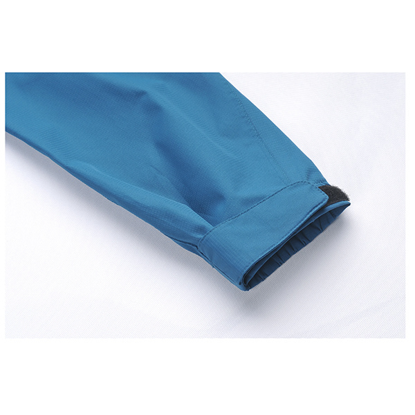 Outdoor Running Windproof Jacket with Hoodie Lightweight Windbreaker Jacket in Blue