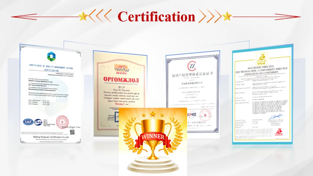 Certificates