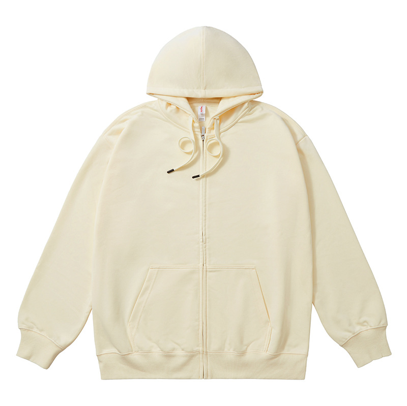 AI-MICH Custom Logo Plain High Quality Casual Oversized Blank Zip Up Training Wear Hoodies&Sweatshirts