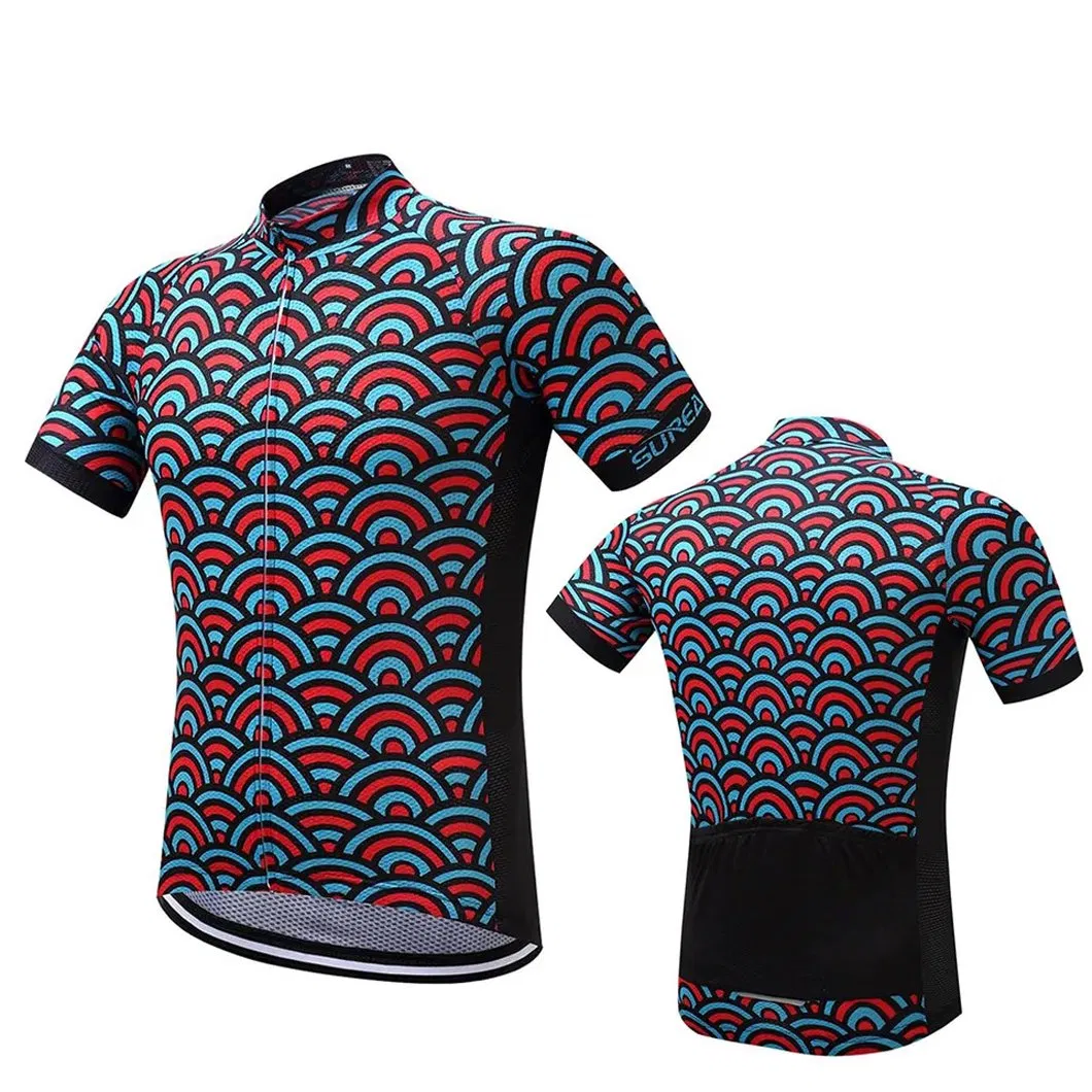 Latest Design Customized Sublimation Cycling Jersey Custom Road Bike Bicycle Clothing PRO Cycling Jersey