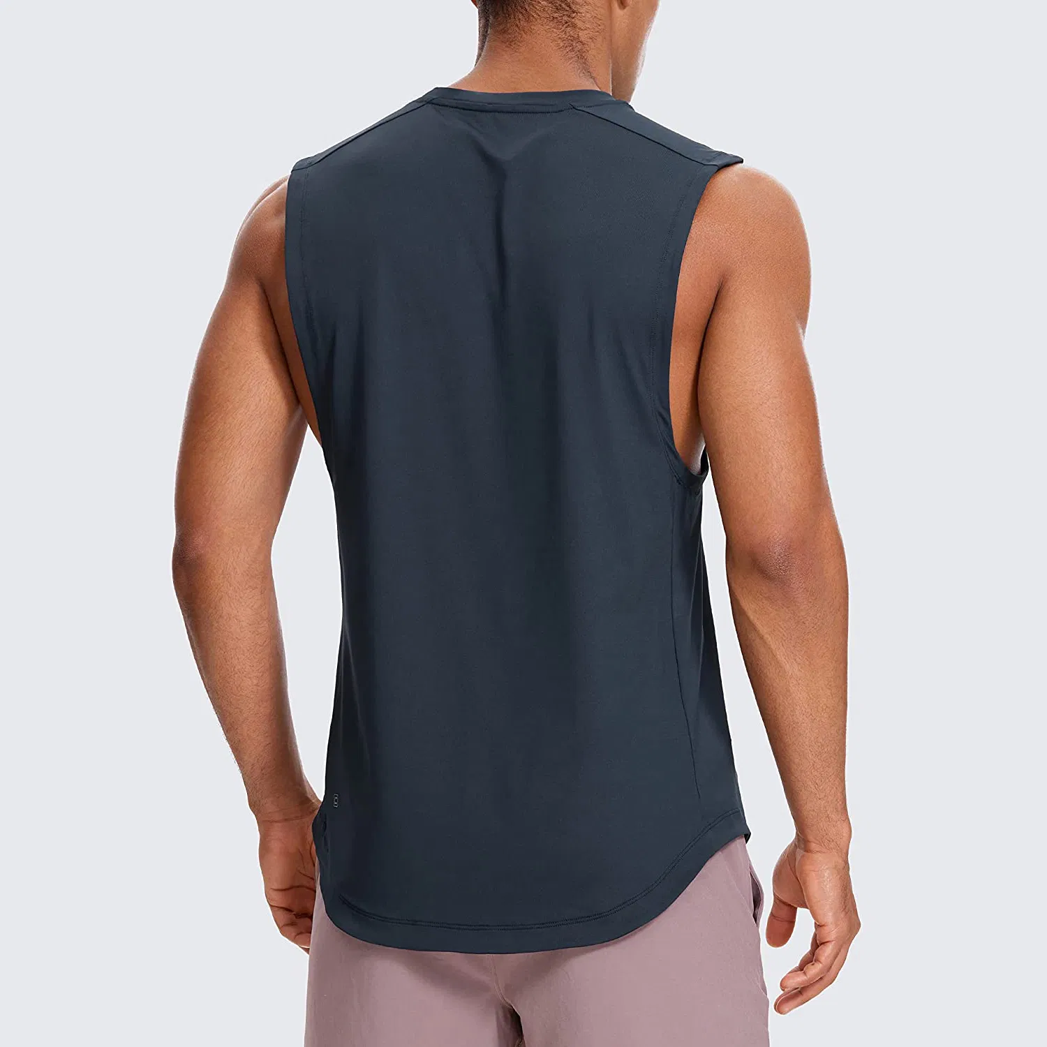 Best Selling Muscle Tank Top Quick Dry Pure Color Running Sports Singlet Gym Breathable Clothing Elastic Fitness Tank Vest Mens