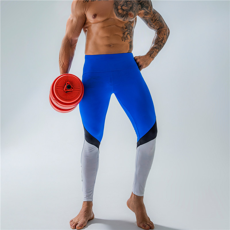 Men Coolmax Compression Breathable Tight Mens Sports Fitness Workout Gym Leggings