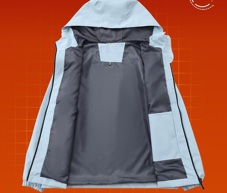 Lightweight Hooded Outdoor Coat for Running Travel Hiking Camping Wholesale Jacket