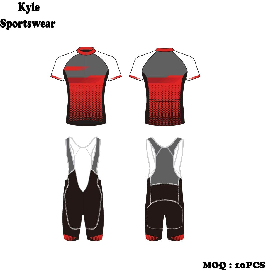 Small MOQ Cycling Jersey Custom Bike PRO Cycling Jersey Bib Shorts