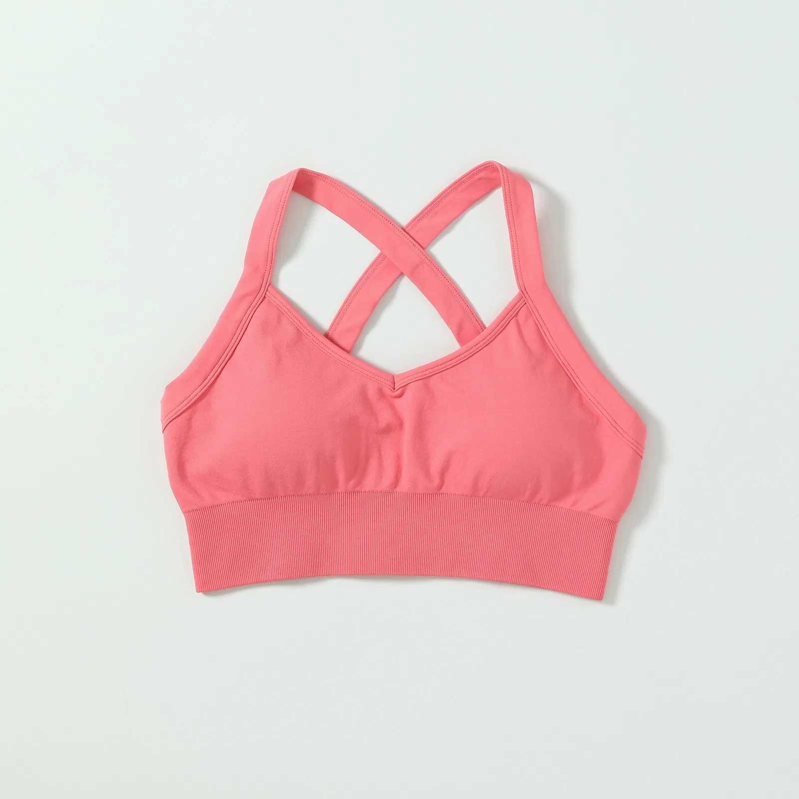 7 Colors Women Sports Underwear Bra, High Waist Hip Lifting Fitness Shorts Cross-Border New Seamless Yoga Athleisure