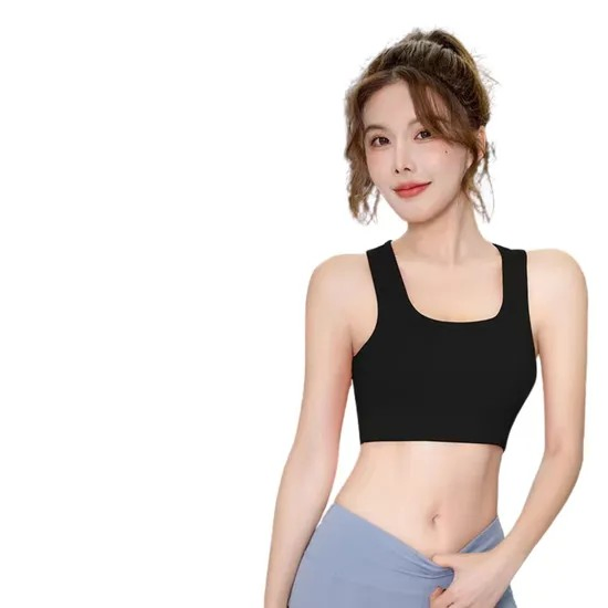 Women Shockproof Sports Bra Gathered Fitness Yoga Running Activewear Support Comfortable Sg001_15