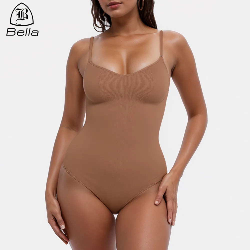 Custom Service Tummy Control Shapewear Women One Piece Compression Bodysuit Seamless Slimming Full Body Shaper