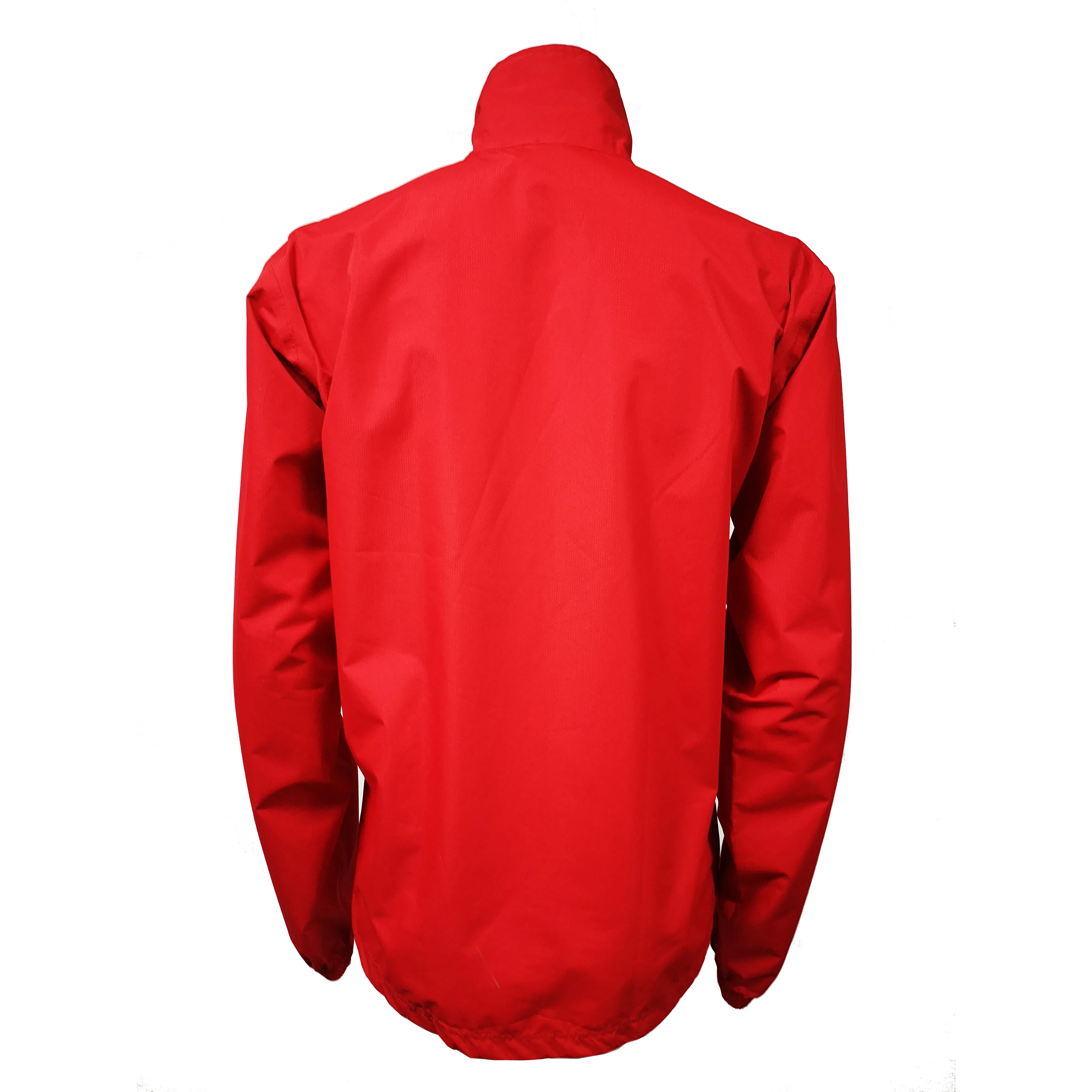 Thermal Chemical Fiber Blended Polyester Windproof Cycling Clothing with Embroidered Lettering Jacket