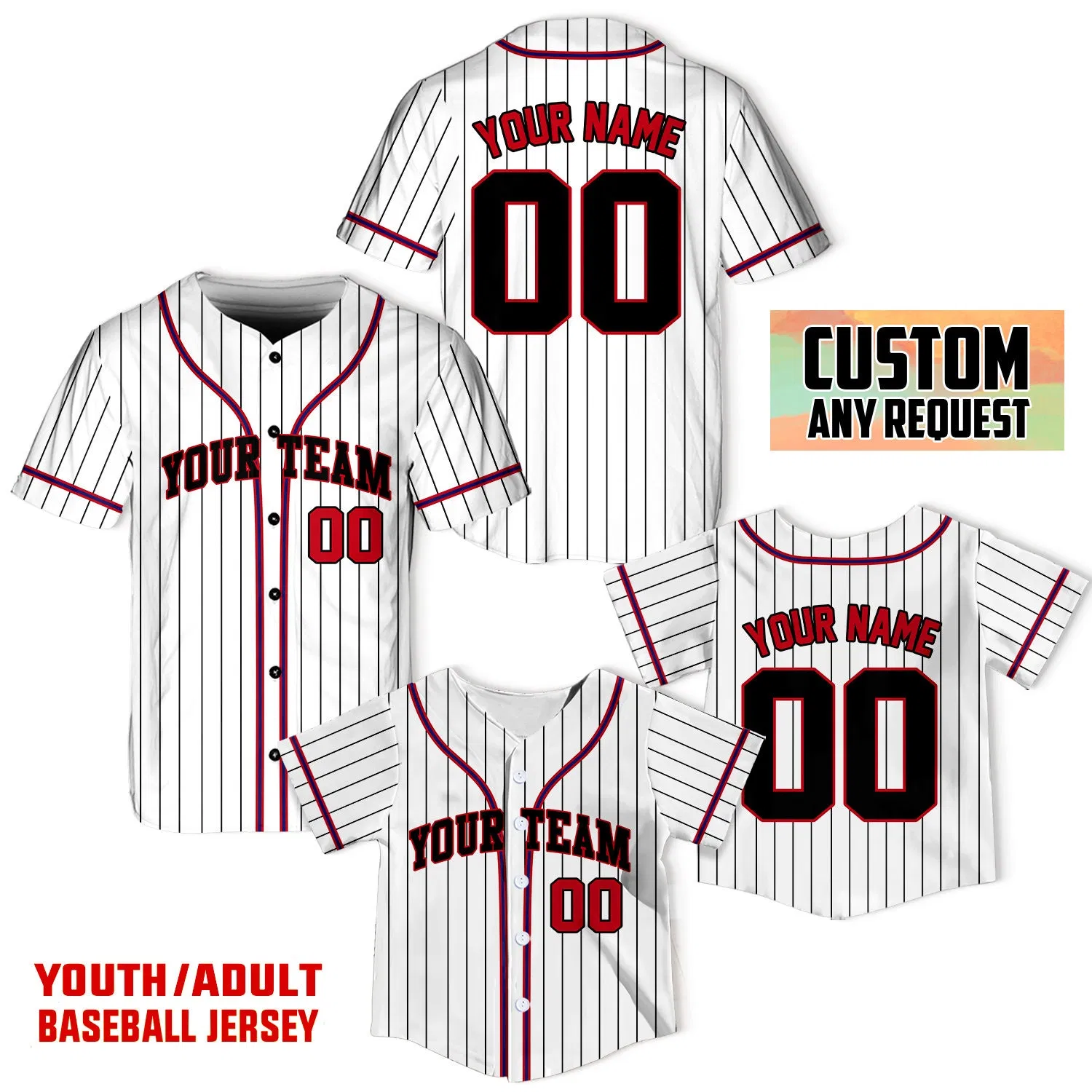 Custom Men's Cheap Soccer Football Basketball Cycling Fishing Baseball Softball Rugby Hockey Golf Shirt Uniform Sportswear Jersey with Embroidery Logo