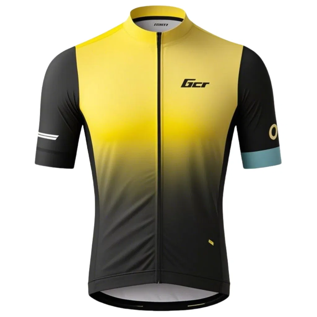 High-Quality Tour De France Four-Sided Stretch Breathable Sweat-Wicking Cycling Jersey