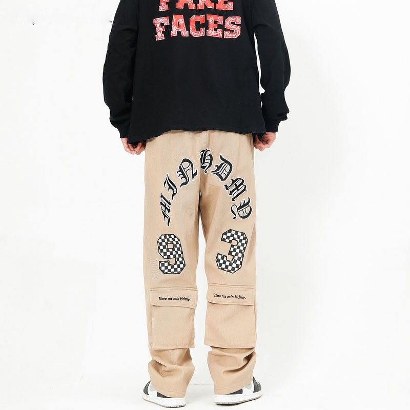 Wholesale Running Terry Sweat Track Pants Blank Trousers Custom Embroidery Printing Logo Men's Bottom Sports Jogger Cargo Pants Sweatpants for Men